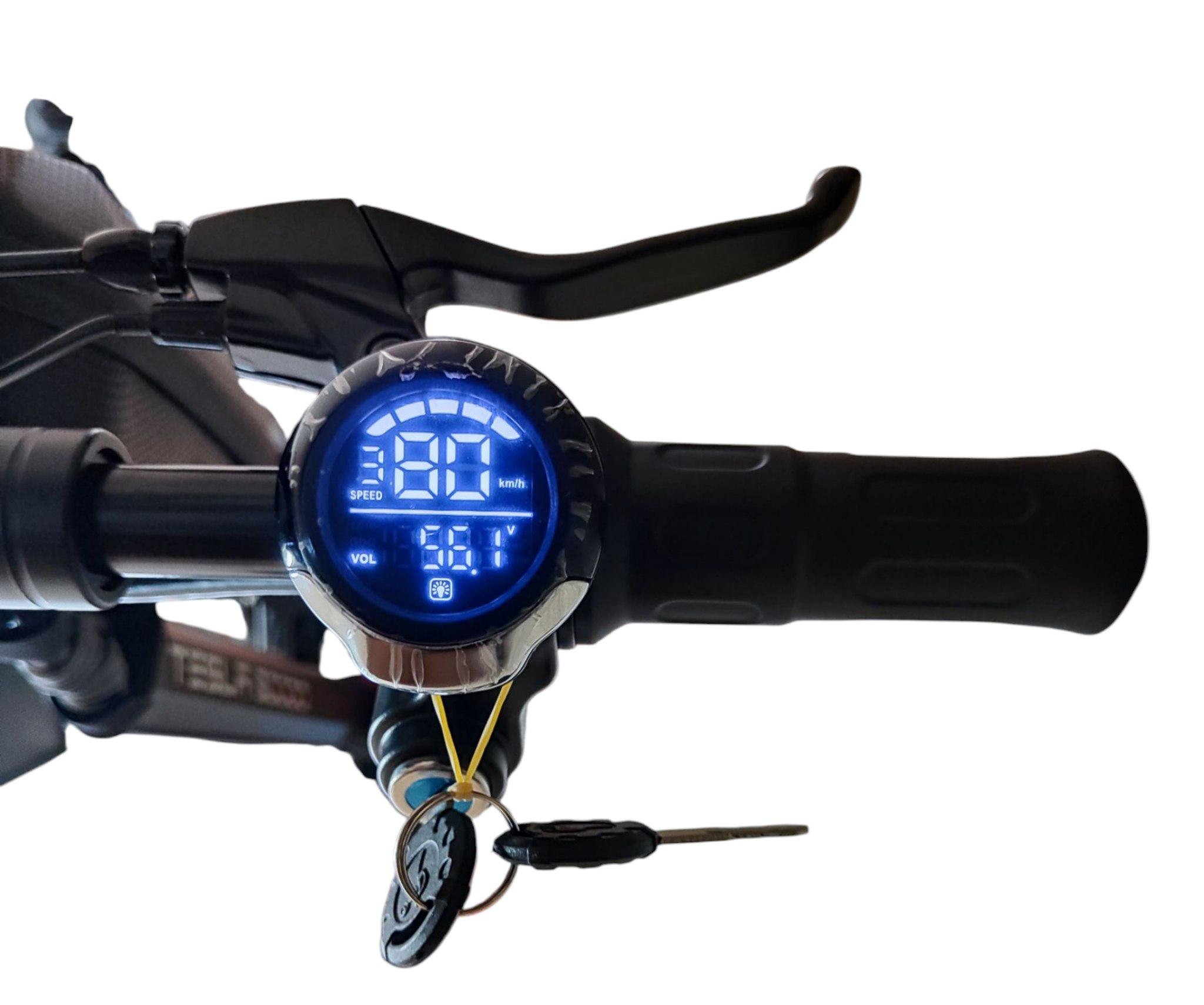 Електросамокат TESLA 30000 2x2000W 52V 19Ah з сидінням (28470401) - фото 5 Електросамокат TESLA 30000 2x2000W 52V 19Ah з сидінням (28470401) - фото 5