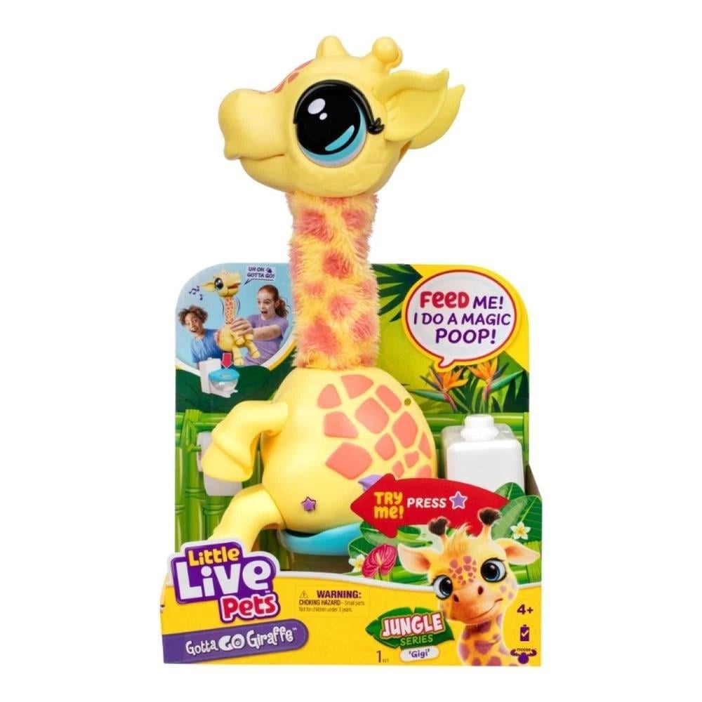 Игрушка интерактивная Жираф Джи Джи Little Live Pets Giraffe Gotta Go Gigi (696323236)