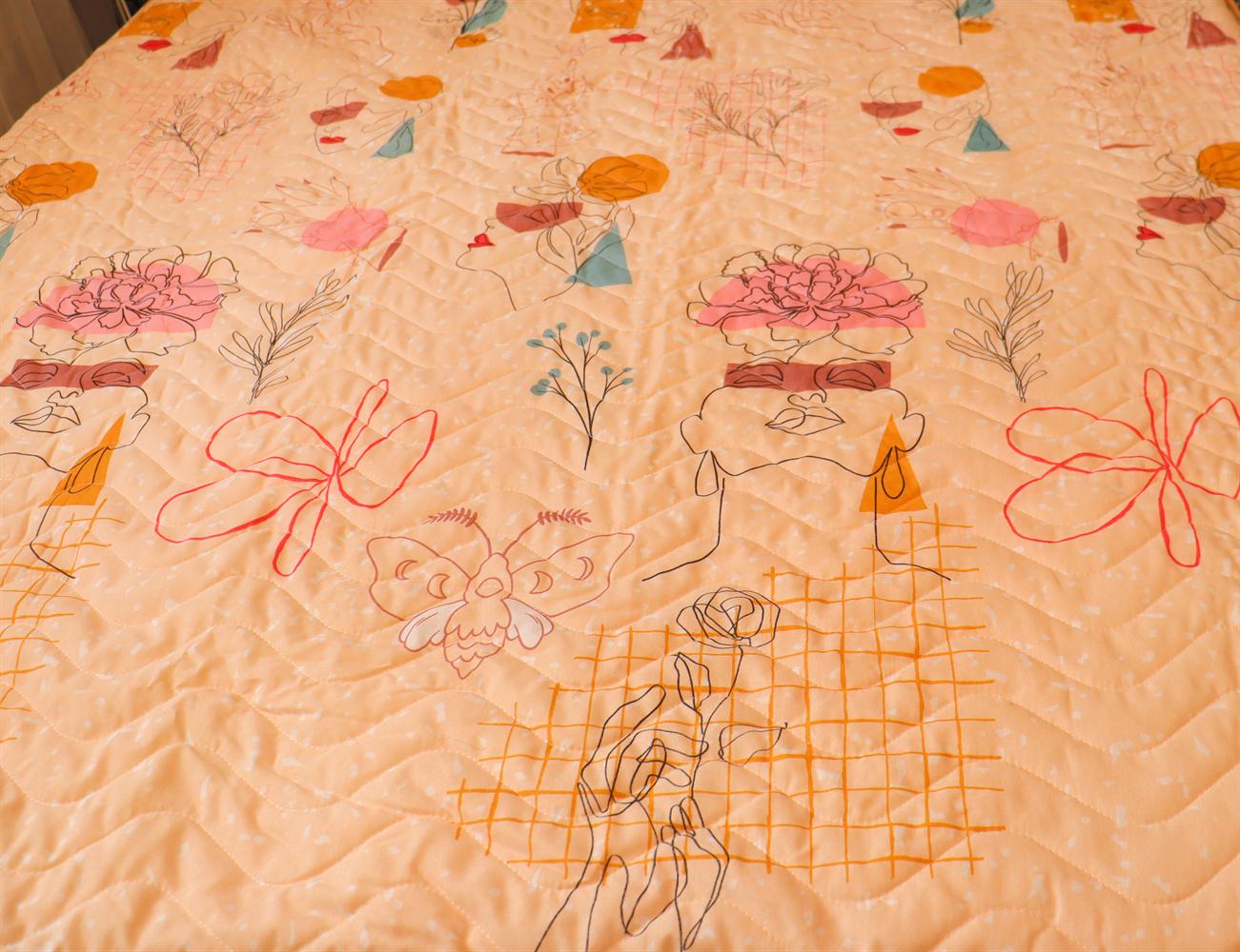 Покрывало-пододеяльник стеганое Lighthouse 4 сезона 160х220 см Genc - фото 2