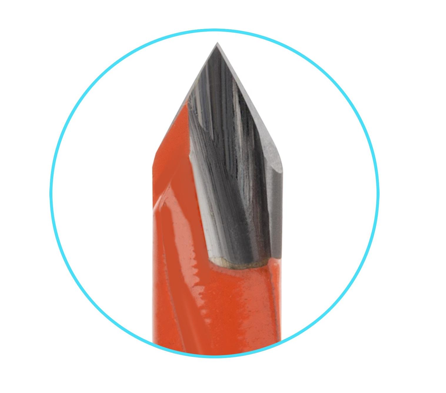 Свердло наскрізне TEREX ліве d 7 мм L 57 мм (000024) - фото 3 Свердло наскрізне TEREX ліве d 7 мм L 57 мм (000024) - фото 3