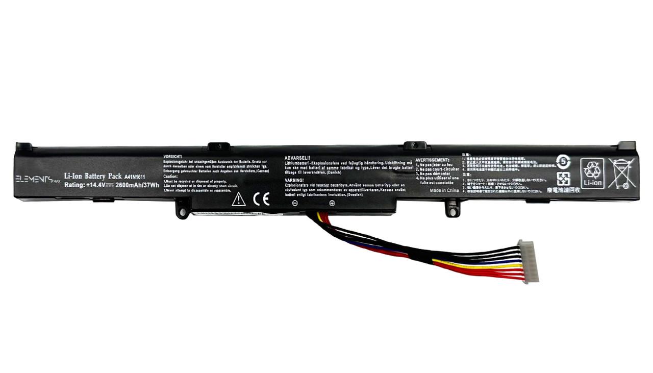 Акумулятор для ноутбука Asus A41N1611-4S1P-2600 (00000010077) - фото 2 Акумулятор для ноутбука Asus A41N1611-4S1P-2600 (00000010077) - фото 2