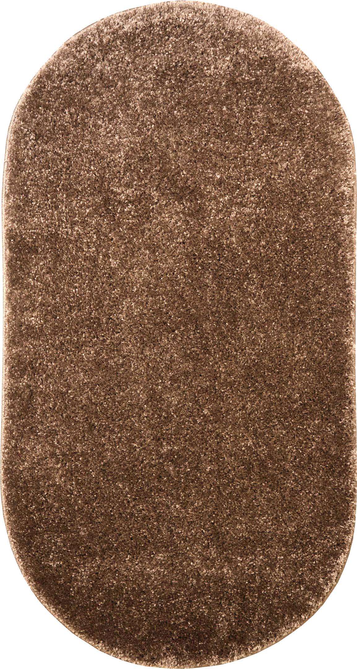 Ковер с длинным ворсом Karat Fantasy 12500/90 0,6x1,1 м овальный Коричневый (00-00005509)