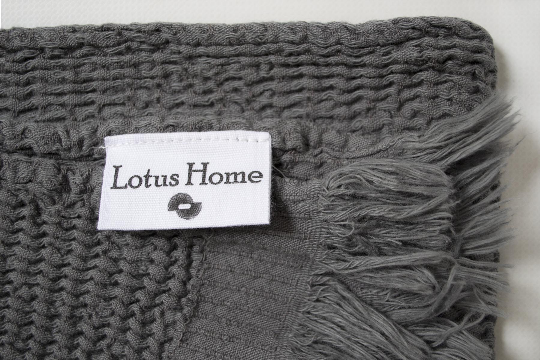 Полотенце Lotus Home Rius 300 г/кв. м 90х170 см Антрацитовый (12914131) - фото 3 Полотенце Lotus Home Rius 300 г/кв. м 90х170 см Антрацитовый (12914131) - фото 3