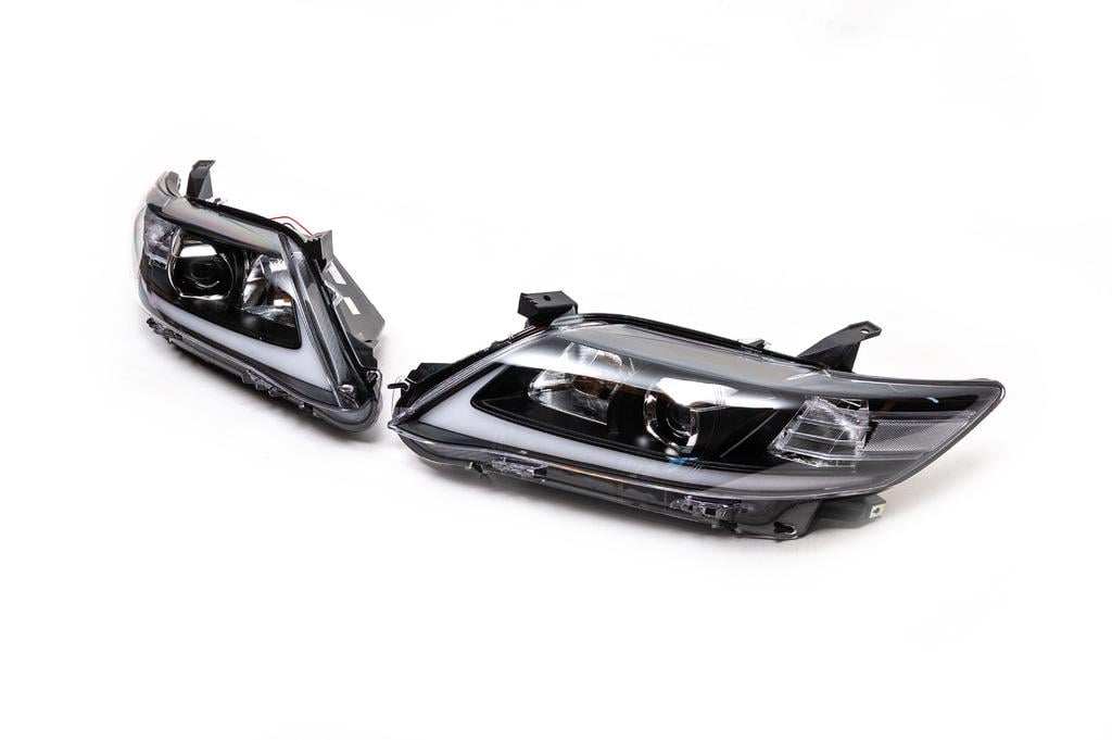 Передние фары LED GBT для Toyota Camry 2006-2011 гг. поликарбонат Хром