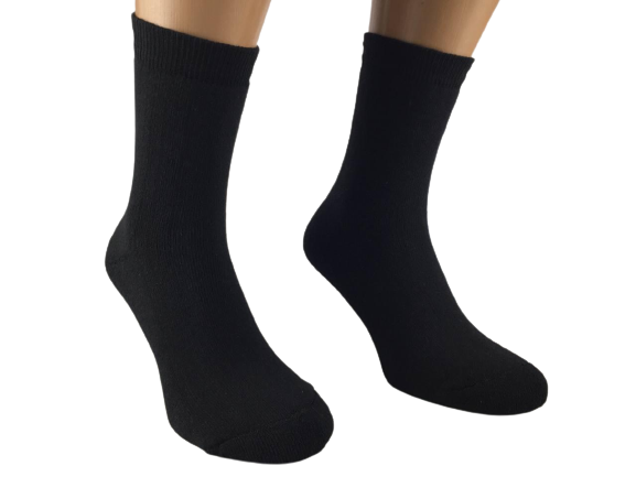 Носки махровые 12 пар р. 45-46 Черный (8161914)