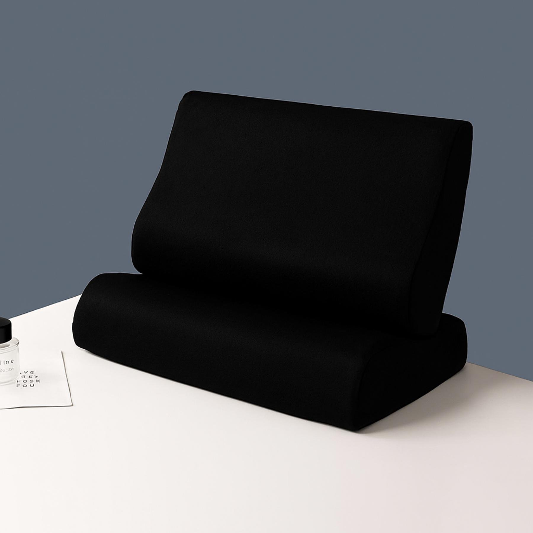 Наволочка ортопедична Текстилія бязь 40х60 см/12х10 см Чорний (31011018)