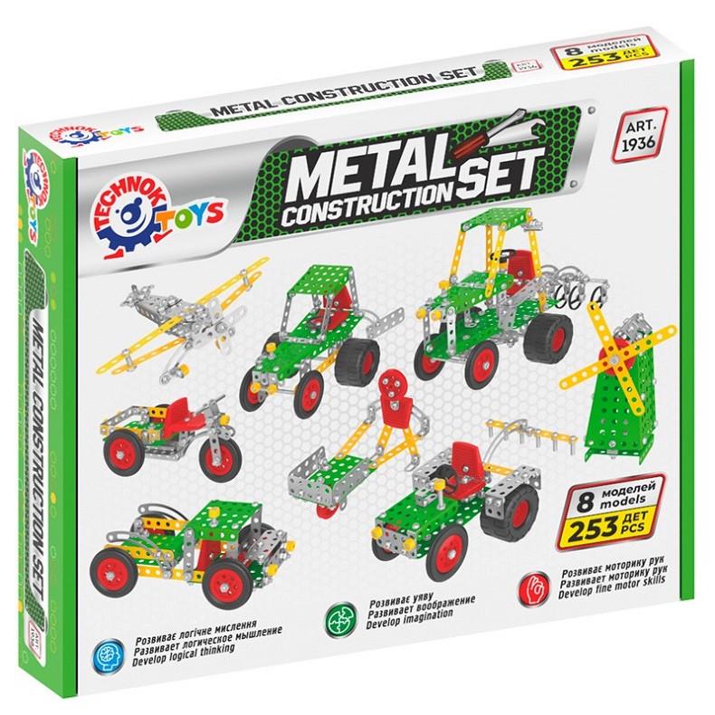 Конструктор металлический ТехноК Фермерская техника (28443810)