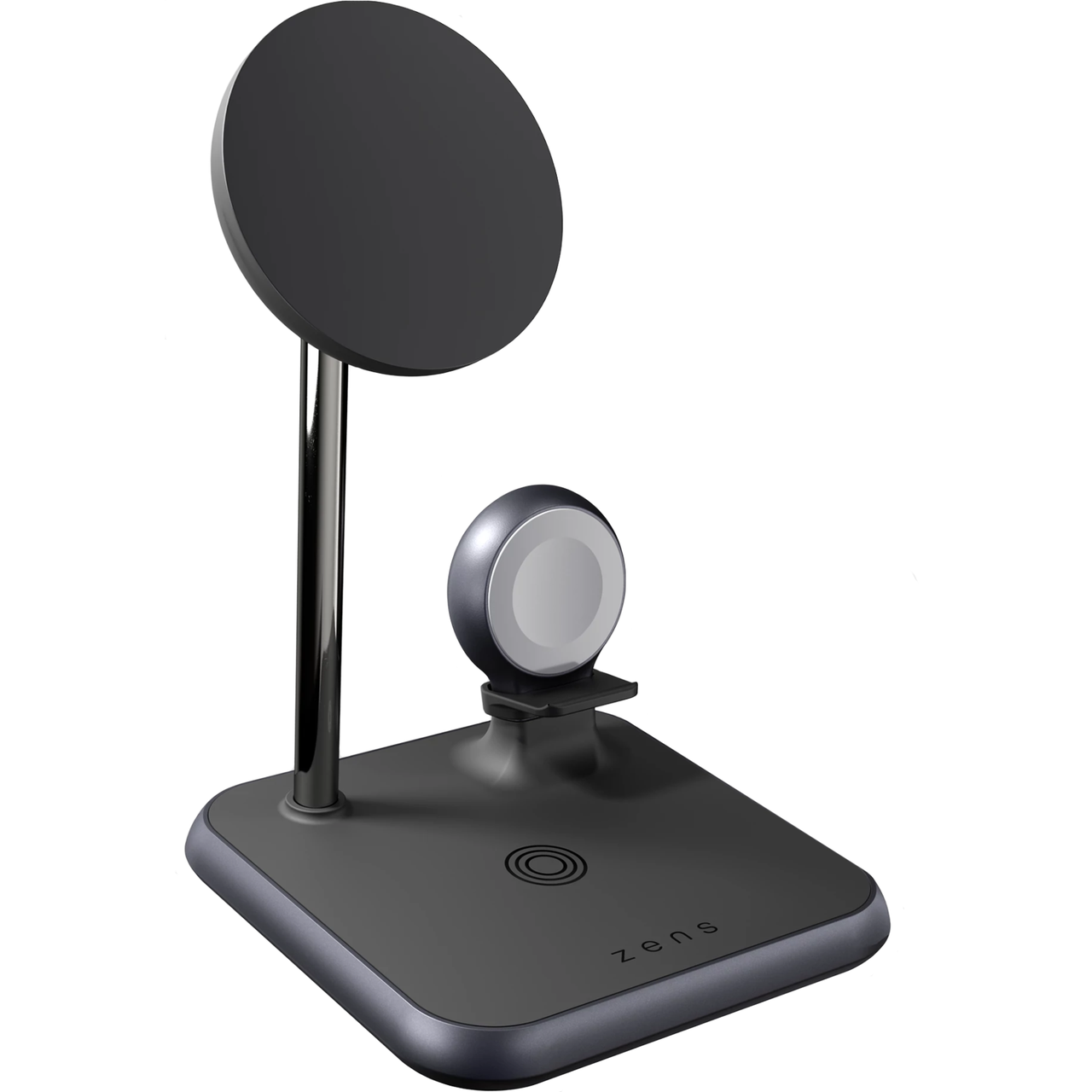 Зарядка беспроводная Zens 4-in-1 Magnetic Watch Aluminium Wireless Charger ZEDC20B/00 Black