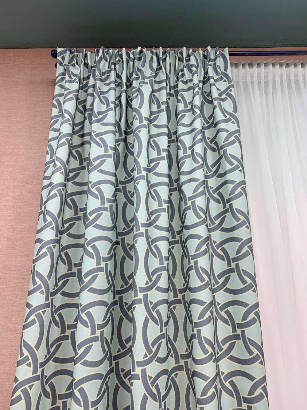 Шторы коттоновые 1,4 м 2 шт. Молочный (000101809) - фото 3 Шторы коттоновые 1,4 м 2 шт. Молочный (000101809) - фото 3