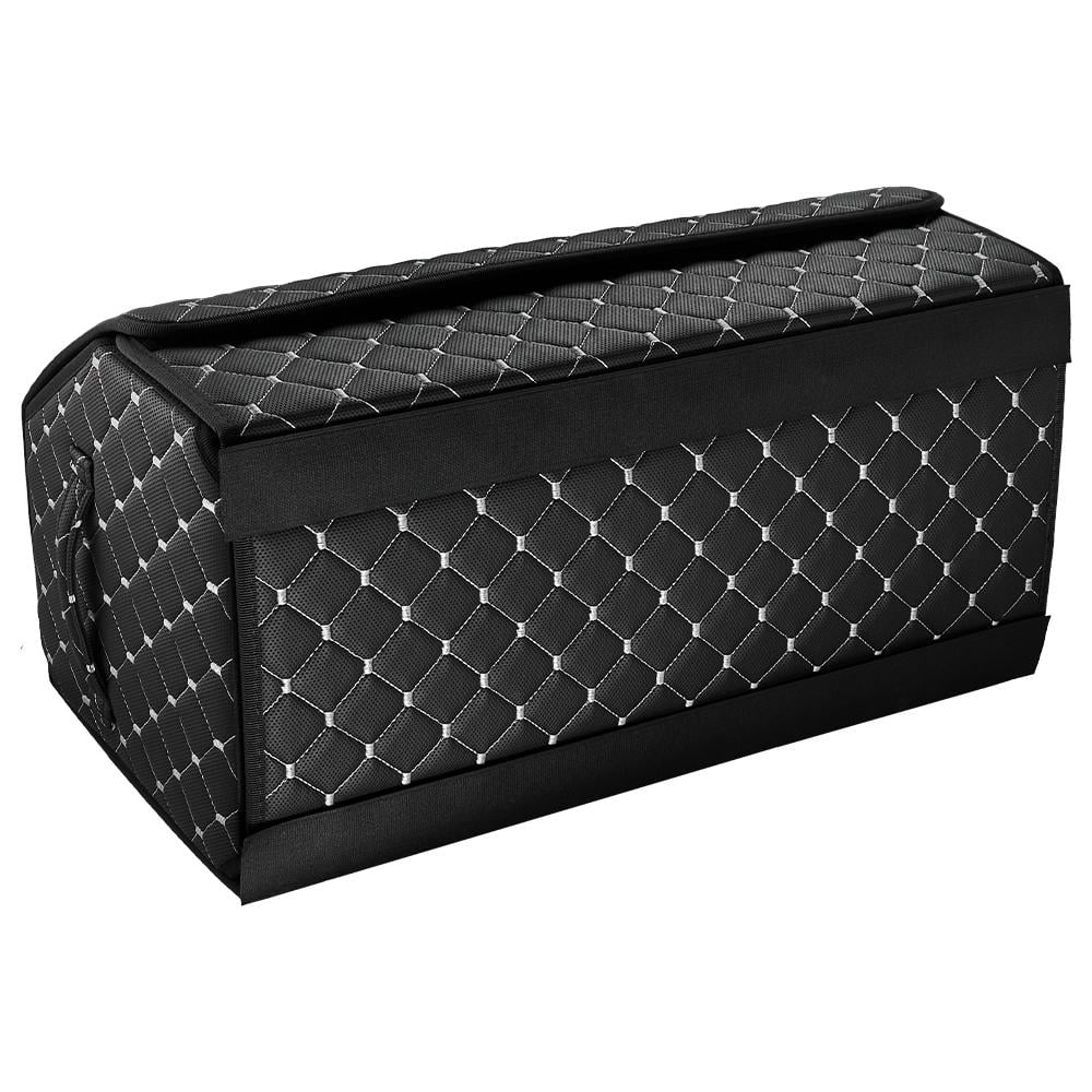 Сумка органайзер Beltex Еко шкіра L 60х31х31 см Чорний/Білий (BX39723) - фото 4