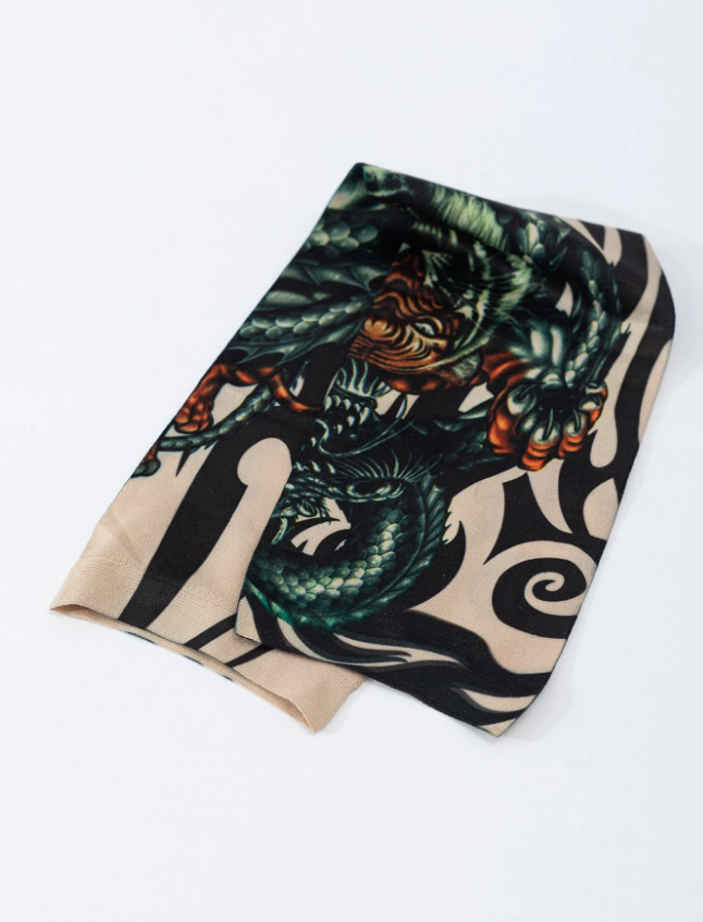 Рукав еластичний Дракон з Тигром 1 шт. Різнокольоровий (27086321) - фото 5 Рукав еластичний Дракон з Тигром 1 шт. Різнокольоровий (27086321) - фото 5