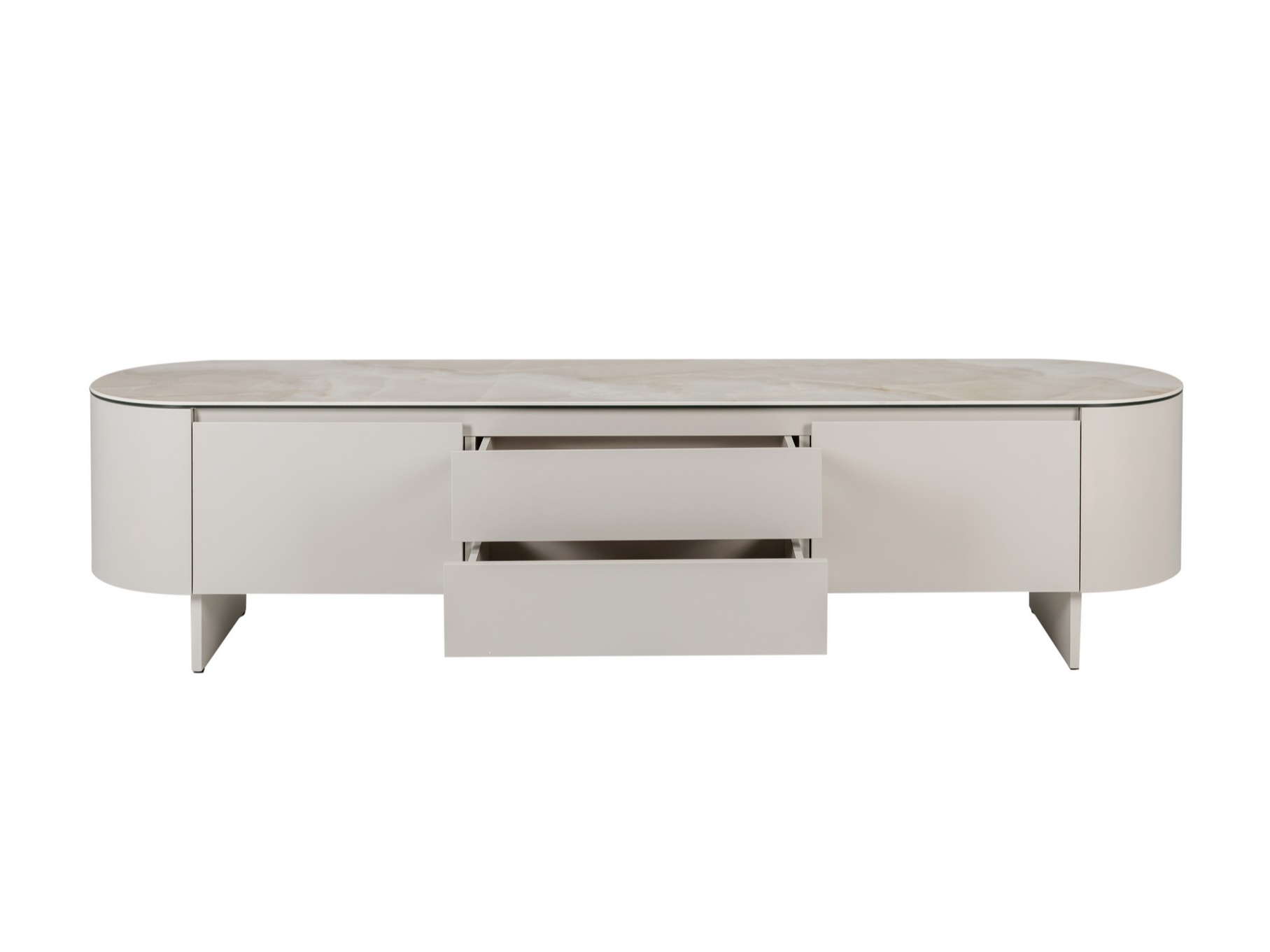 Тумба-ТВ Лунарио 2000х450х470 мм Айвори оникс/Айвори (30982295) - фото 5 Тумба-ТВ Лунарио 2000х450х470 мм Айвори оникс/Айвори (30982295) - фото 5