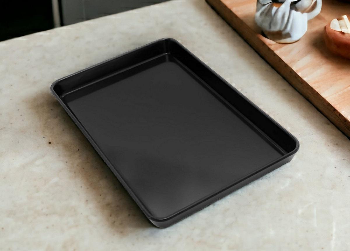 Поднос для подачи One Chef прямоугольный меламин 28,2х19х2,6 см Черный - фото 2