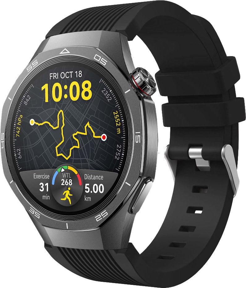 Ремінець Line для Huawei Watch GT 5/GT 5 Pro 46 мм Black (38665-2B)