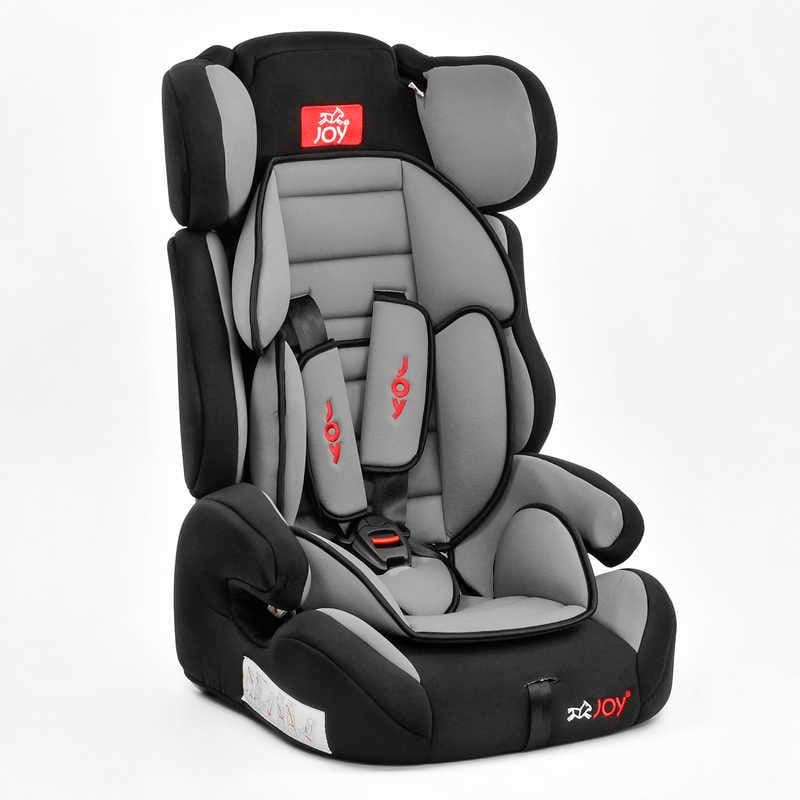 Автокресло универсальное Joy Е 1390 9-36 кг Черный/Серый