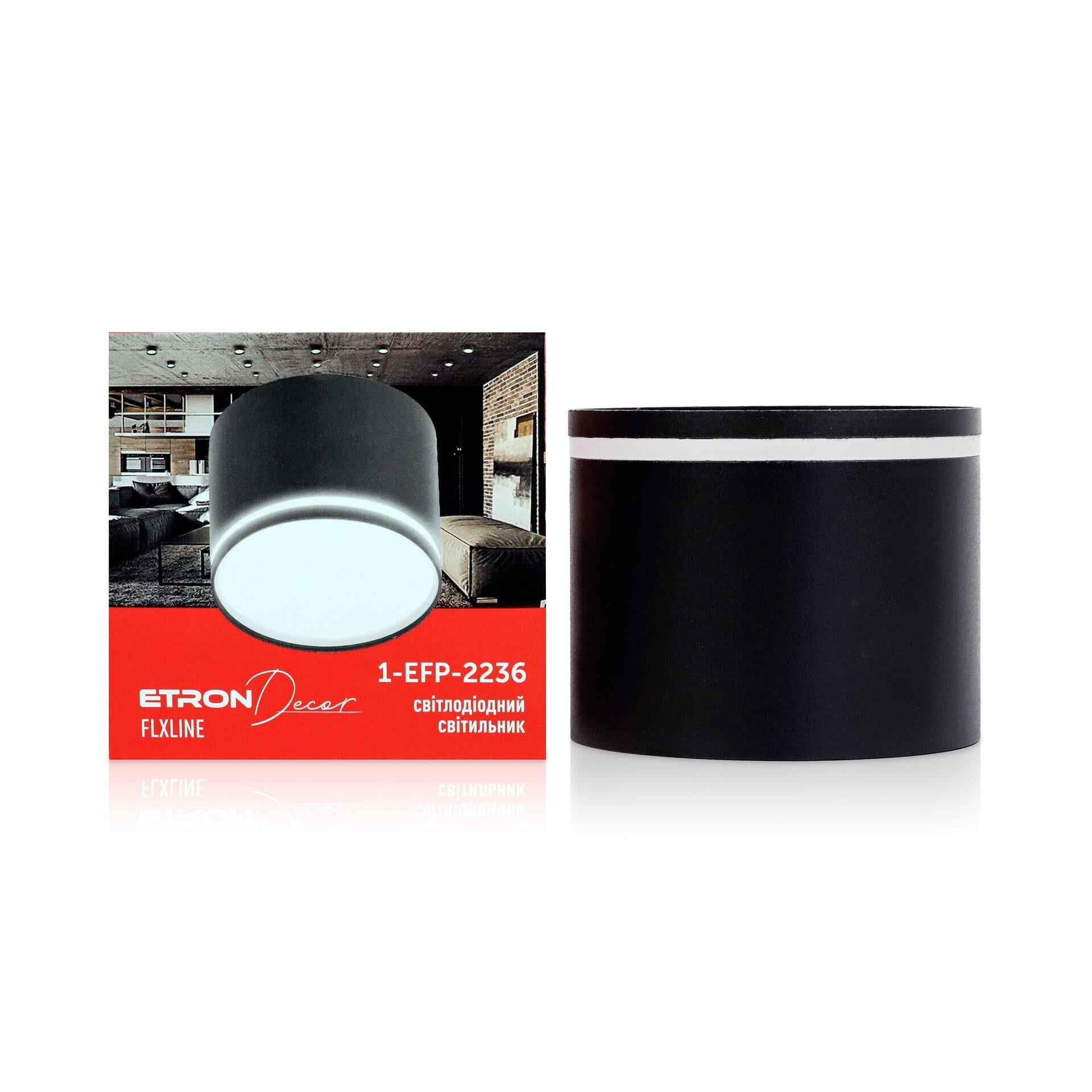 Точечный светильник накладной ETRON FlexLine 1-EFP-2236 GX53 15W Черный Точечный светильник накладной ETRON FlexLine 1-EFP-2236 GX53 15W Черный