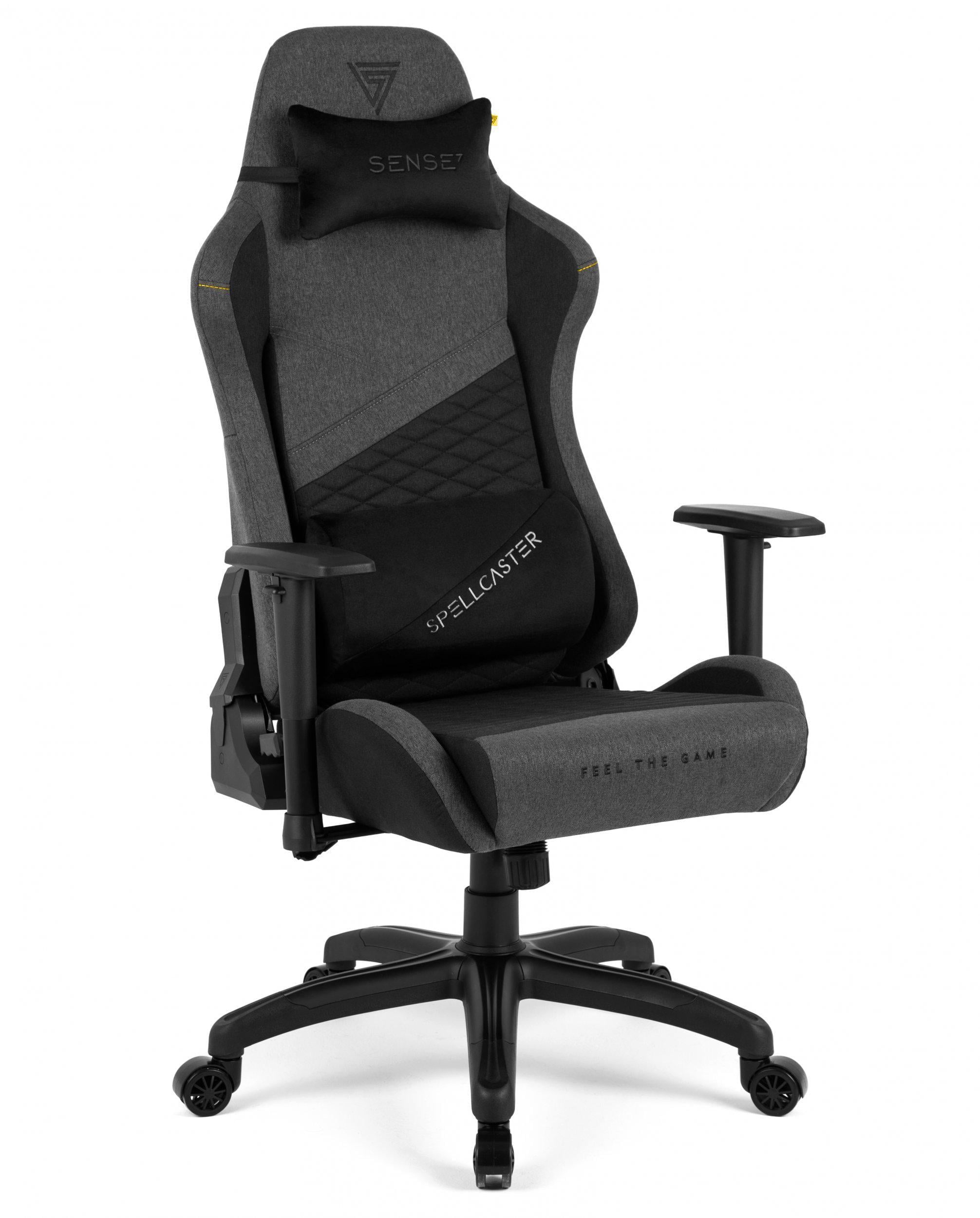 Крісло комп'ютерне для геймера Sense7 Spellcaster Senshi Edition XL Gray-Black (490091) Крісло комп'ютерне для геймера Sense7 Spellcaster Senshi Edition XL Gray-Black (490091)