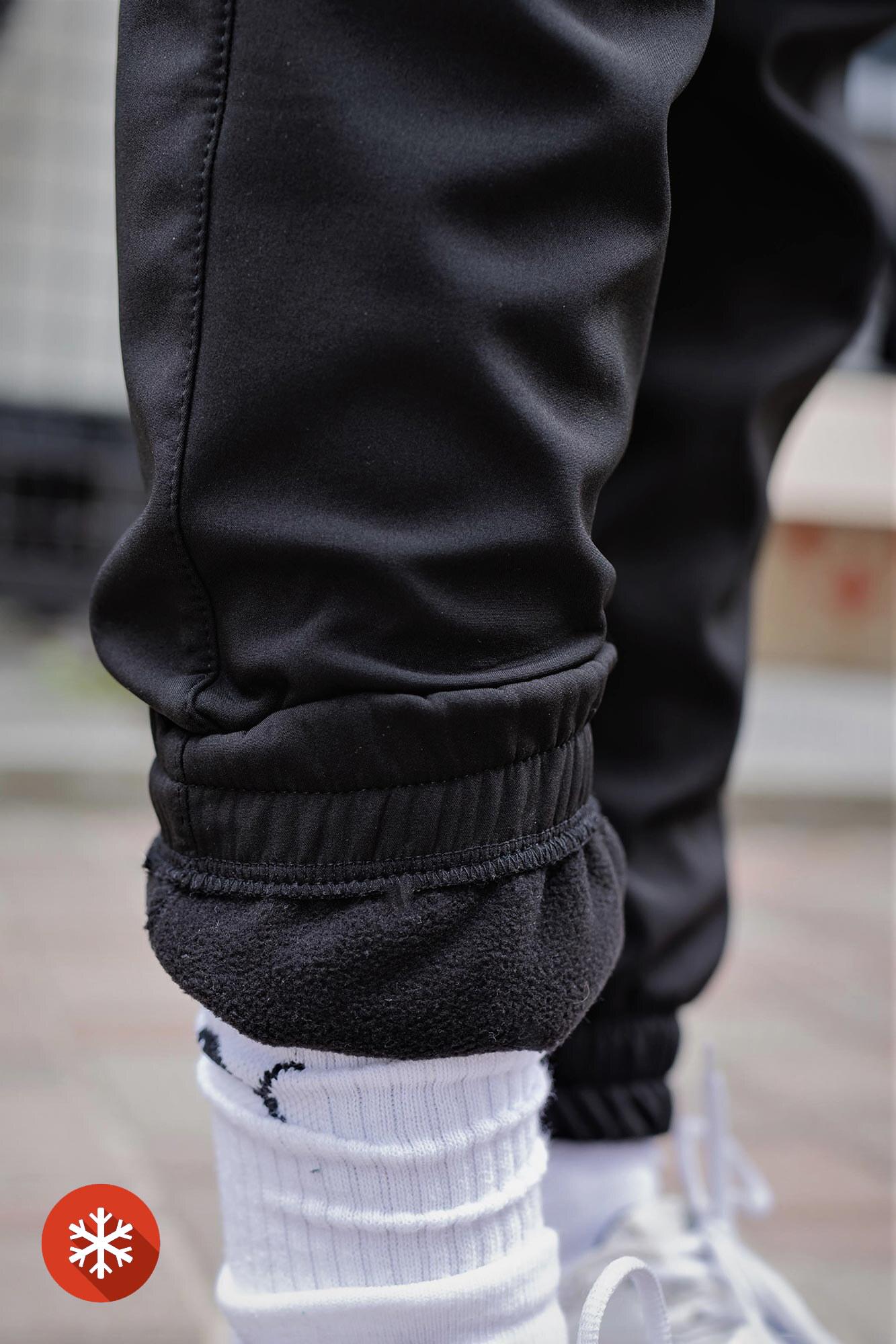 Брюки-карго утеплені Without Brand Reflective Softshell man 4XL Black (4XL8049047) - фото 7 Брюки-карго утеплені Without Brand Reflective Softshell man 4XL Black (4XL8049047) - фото 7