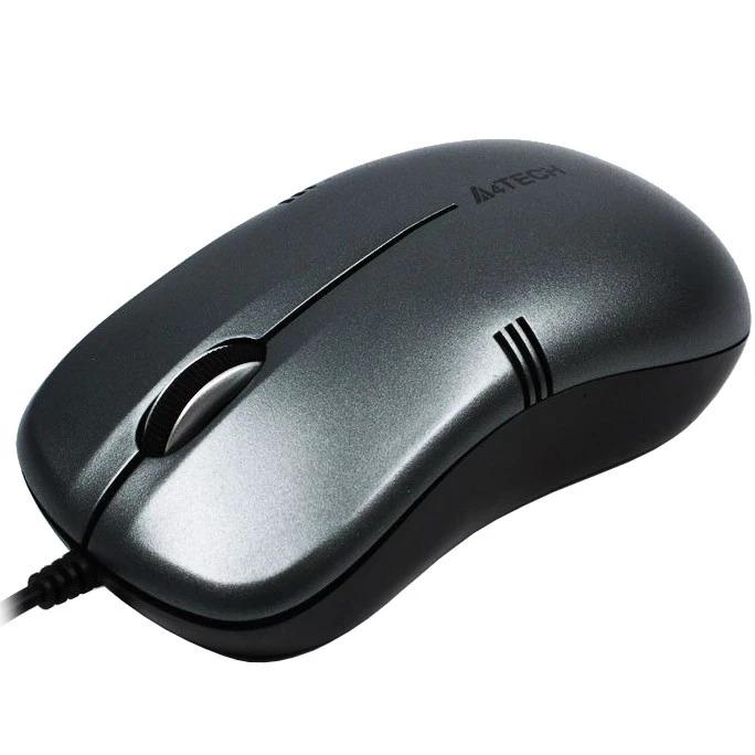 Мышь проводная компьютерная A4Tech OP-560NU V-Track 1000 DPI 4D-прокрутка 8 жестов Черный (29816540) - фото 2 Мышь проводная компьютерная A4Tech OP-560NU V-Track 1000 DPI 4D-прокрутка 8 жестов Черный (29816540) - фото 2