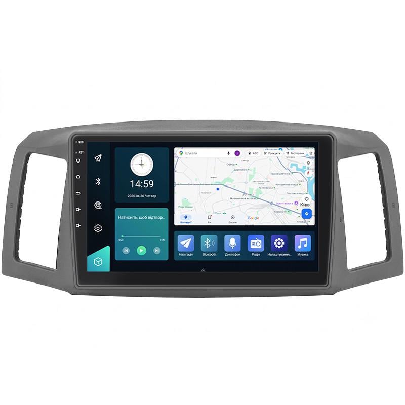 Автомагнитола штатная Lesko для Jeep Grand Cherokee 2005-2007 4/32Gb 4G Wi-Fi Top 10" (3084448069)