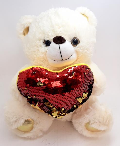 Мягая игрушка Копица Медведь №14/4 30 см Молочный (00705-4)