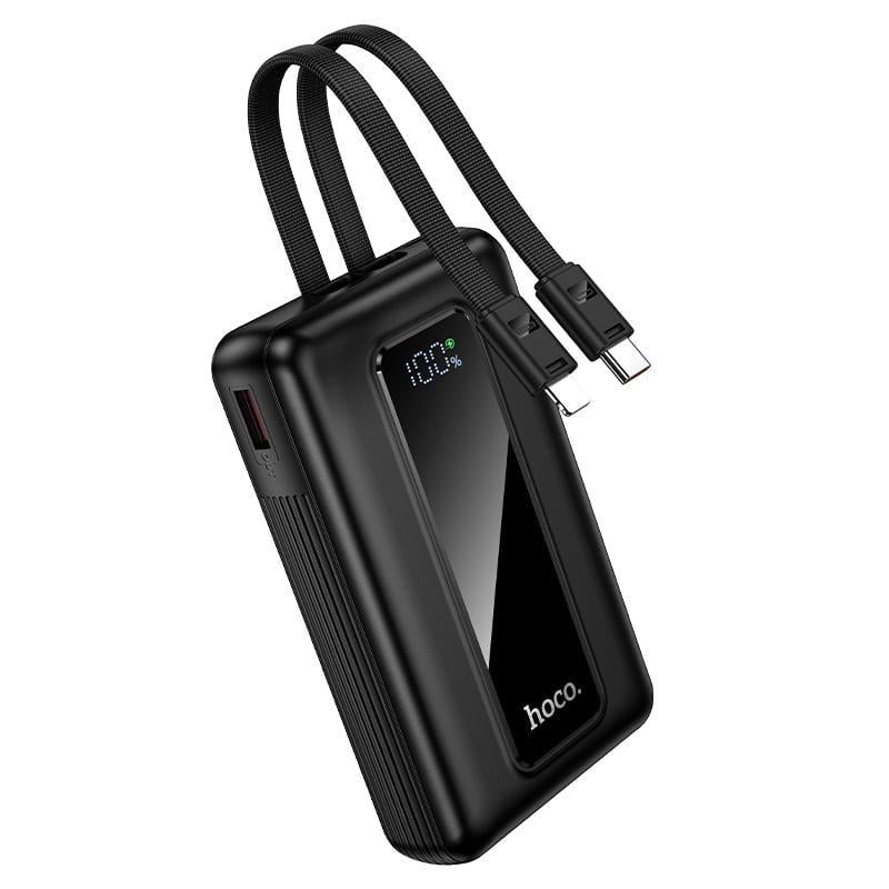 Внешний аккумулятор Hoco J162A Full power 22.5W+PD20W fully compatible with 2 cables 20000 mAh Black (34603170)
