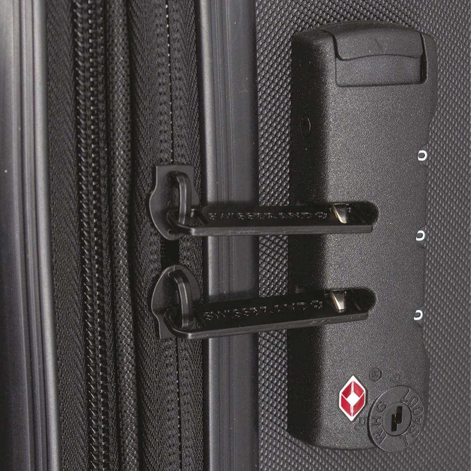 Валіза Swissbrand Brunei S Black (SWB_LHBRU001S) - фото 2 Валіза Swissbrand Brunei S Black (SWB_LHBRU001S) - фото 2