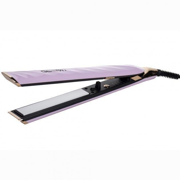 Плойка для выпрямления волос Xo Geemy GM-490 с дисплеем и регулировкой температуры Розовый (15136)