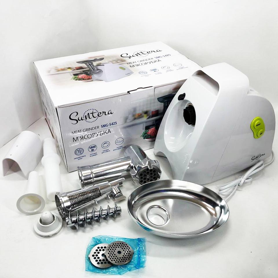 Мясорубка Suntera 1800 Вт Белый (267175) - фото 8 Мясорубка Suntera 1800 Вт Белый (267175) - фото 8