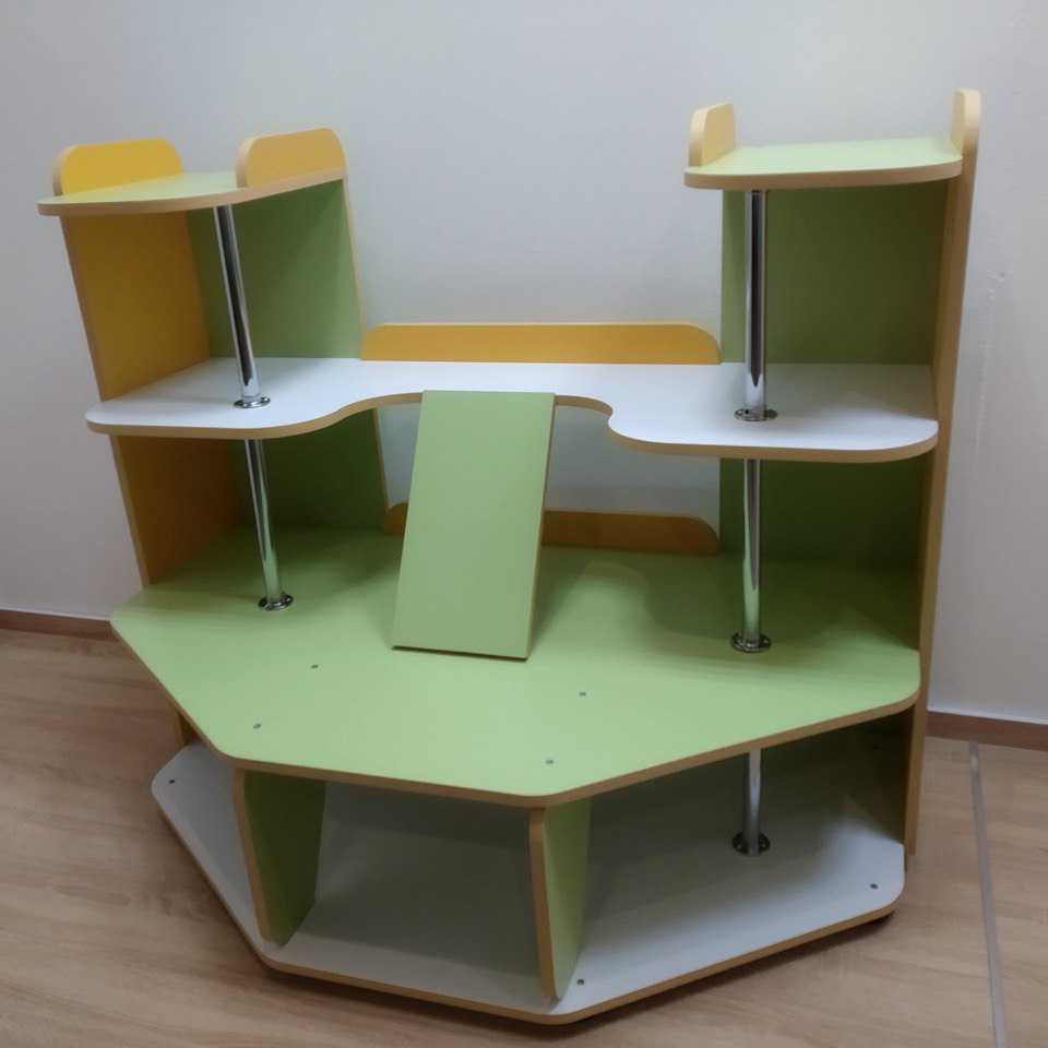 Детская стенка игровая DS Гараж 1232x716x1014 мм (ІЗГDS70)
