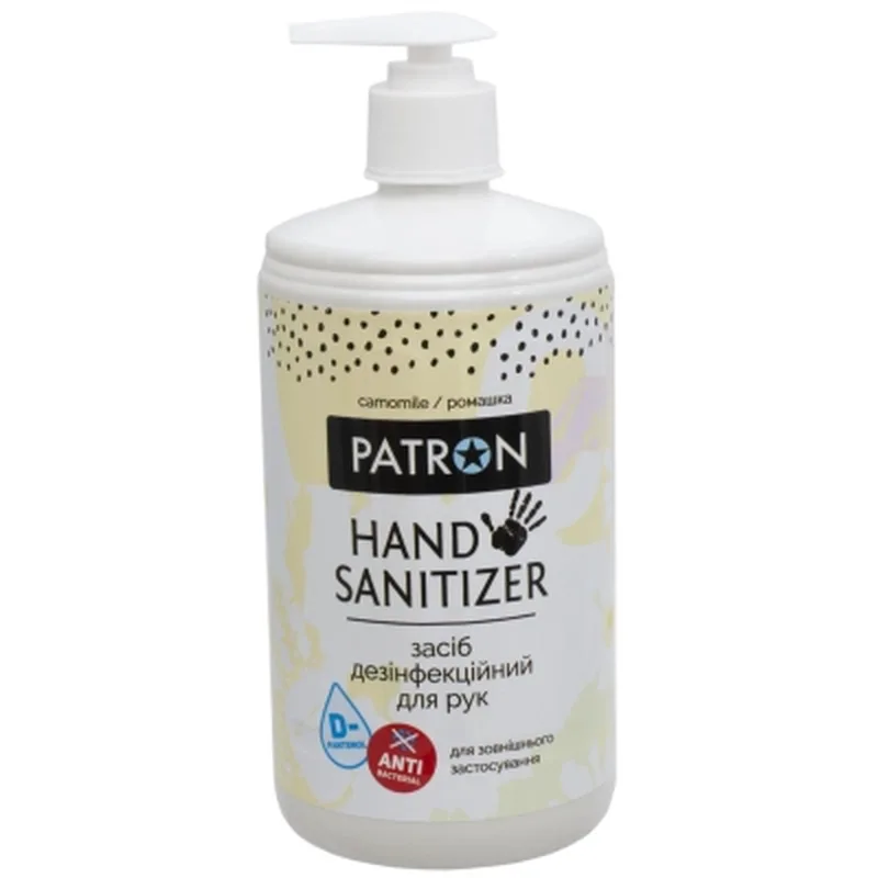 Антисептик для рук Patron Camomile 700 мл (F3-037-0.7L)