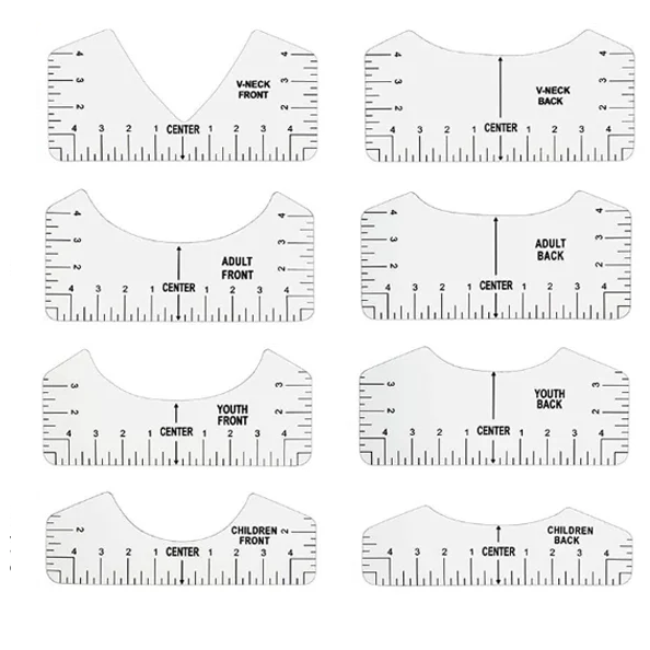 Лекало для шитья 8 шт. (AN00486)