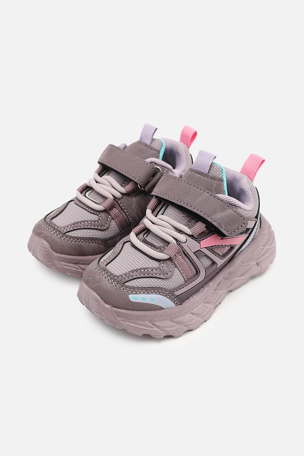 Кросівки для дівчинки ЦБ-00273862 на плоскій підошві р. 27 Бузковий (SKT001056541) - фото 3 Кросівки для дівчинки ЦБ-00273862 на плоскій підошві р. 27 Бузковий (SKT001056541) - фото 3