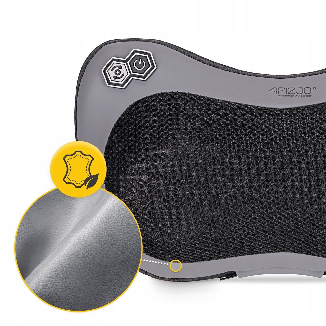Подушка-масажер 4FIZJO Shiatsu Pro+ Black (P-5907739319159) - фото 3 Подушка-масажер 4FIZJO Shiatsu Pro+ Black (P-5907739319159) - фото 3