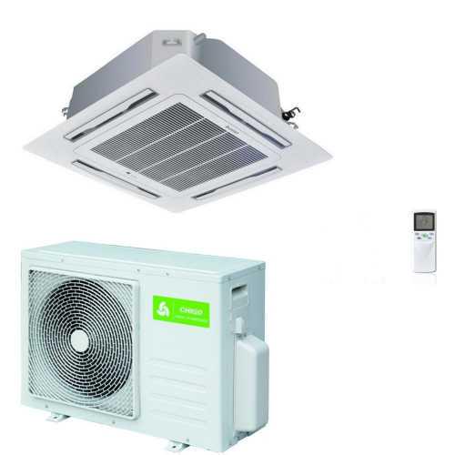 Кондиционер кассетный Chigo CCR-48HR1-C/COU-48HSR1-C/SP-S068