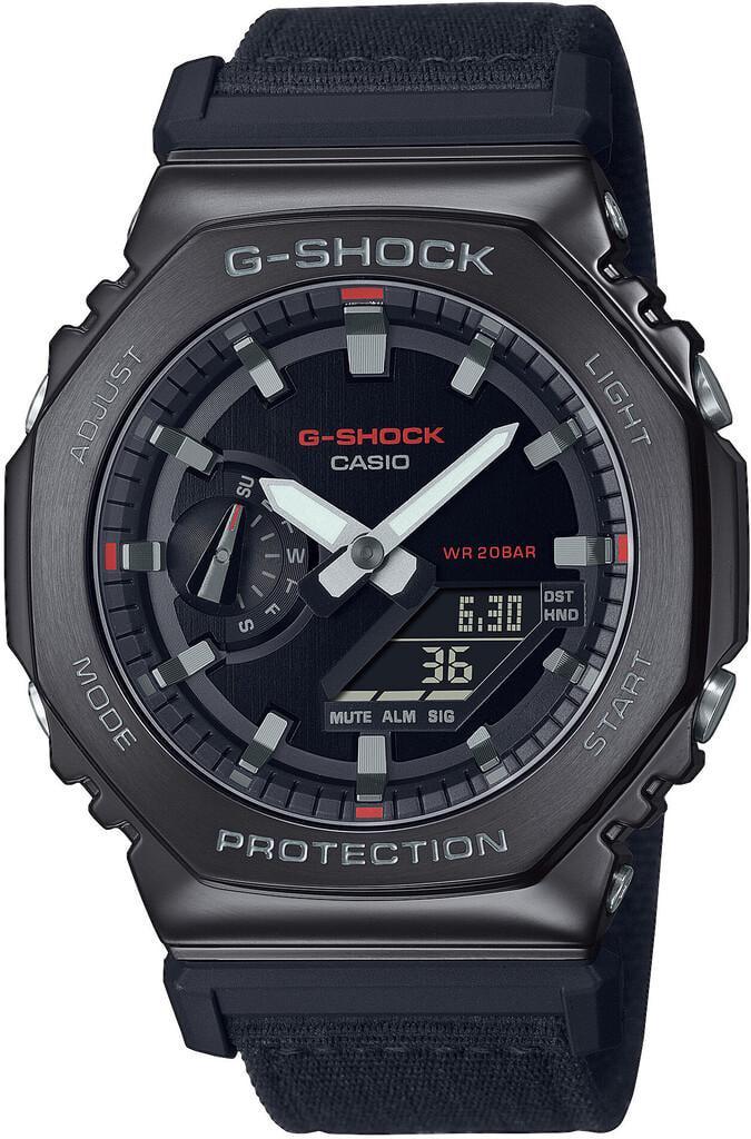 Наручные часы мужские Casio G-Shock GM-2100CB-1AER ударопрочные с водозащитой 200 м Черный (3099560410)