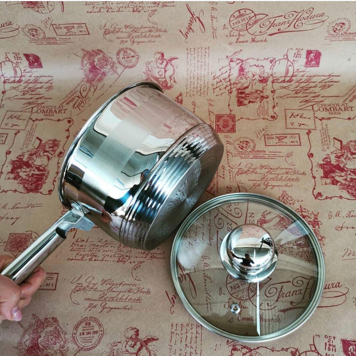 Ківш зі скляною кришкою Edenberg з індукційним дном 1,5 л (EB-3033) - фото 6 Ківш зі скляною кришкою Edenberg з індукційним дном 1,5 л (EB-3033) - фото 6