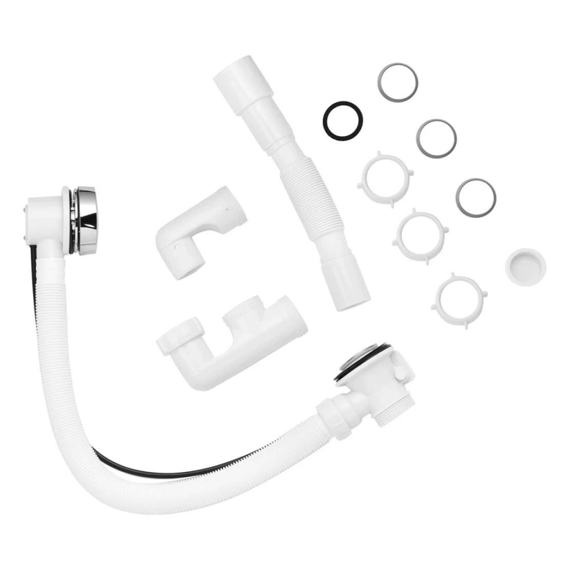 Сифон для ванны Kroner KRP BS05P с переливом 1-1/2" 40/50 мм (CV032064) - фото 3 Сифон для ванны Kroner KRP BS05P с переливом 1-1/2" 40/50 мм (CV032064) - фото 3