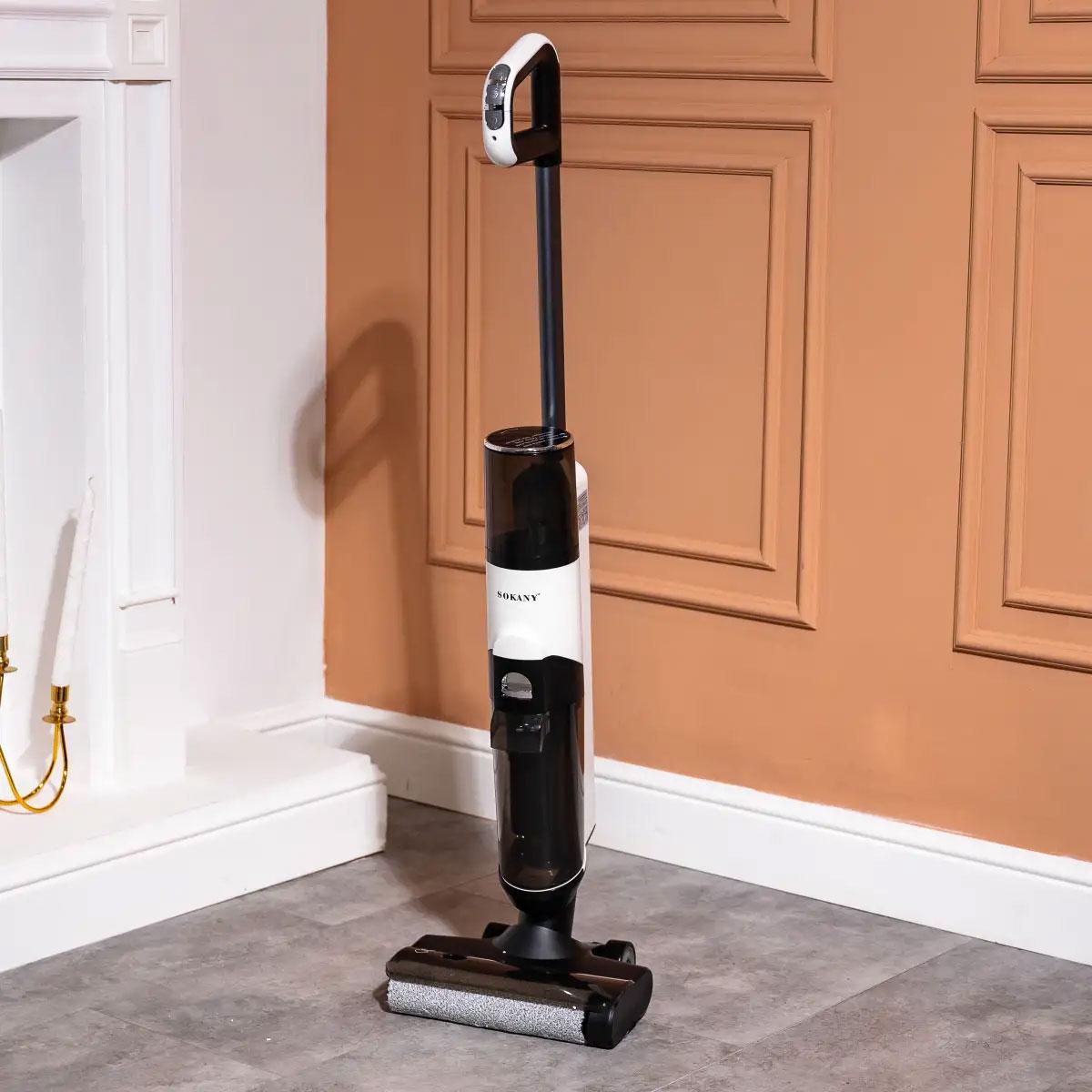 Пилосос миючий вертикальний Sokany акумуляторний для сухого та вологого збирання 175 Вт (25903491) - фото 3