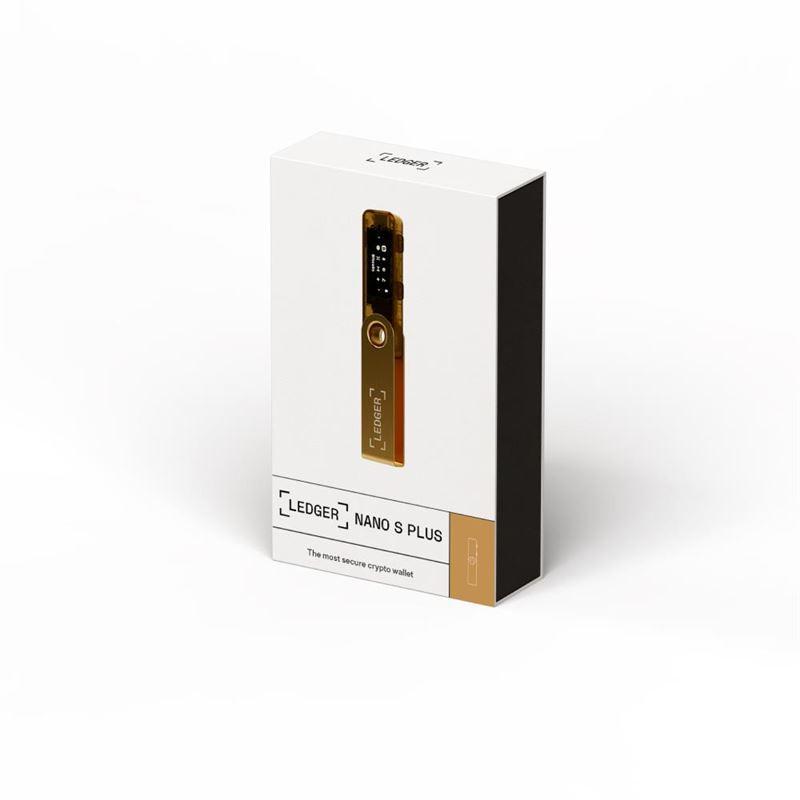 Кошелек для криптовалют Ledger Nano S Plus Gold (LNSPG) - фото 7 Кошелек для криптовалют Ledger Nano S Plus Gold (LNSPG) - фото 7