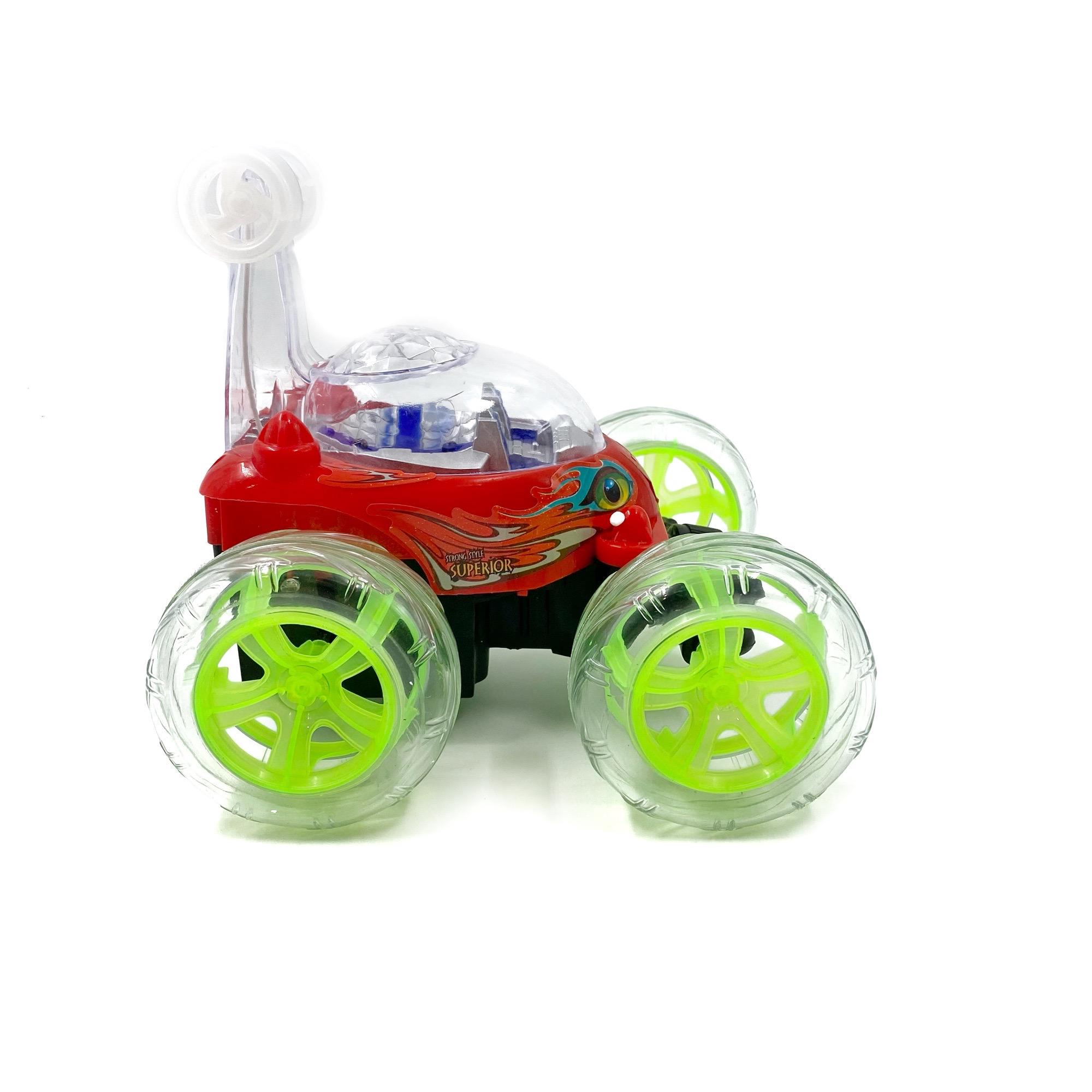 Машинка перевертыш Jia Yue Toys на радиоуправлении с подсветкой 4,8 В 16 см Красный (77463k) - фото 8 Машинка перевертыш Jia Yue Toys на радиоуправлении с подсветкой 4,8 В 16 см Красный (77463k) - фото 8