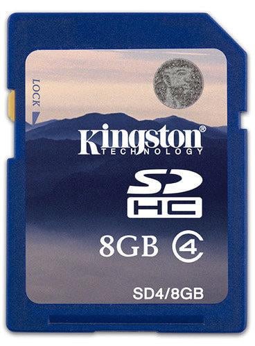 Карта памяти SD Kingston SDHC 8 GB 4 Class (2908761526)