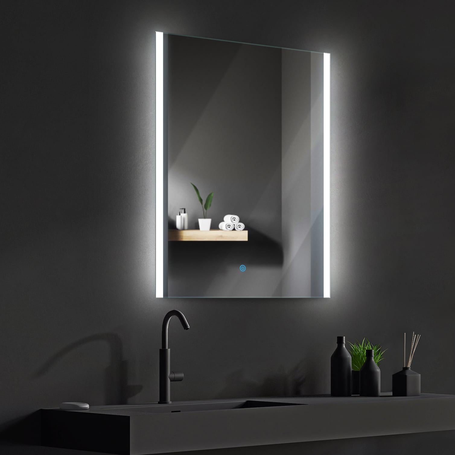 Зеркало Dim Dzerkal MANO с LED-подсветкой и сенсорным управлением 90х70 см (10256)