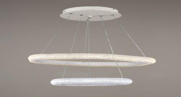 Люстра светодиодная акриловая Sirius B YT430/2 88W (000034136)