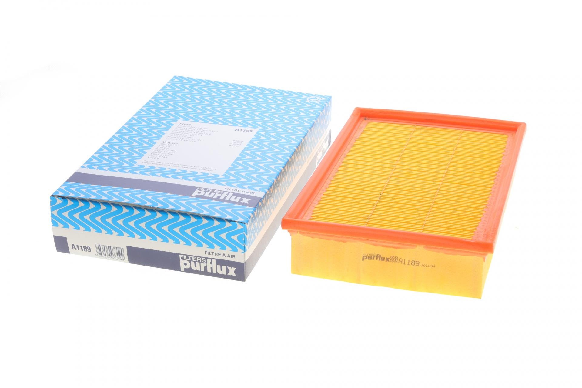 Фильтр воздушный PURFLUX для Ford Focus 1,6i 03- (A1189)