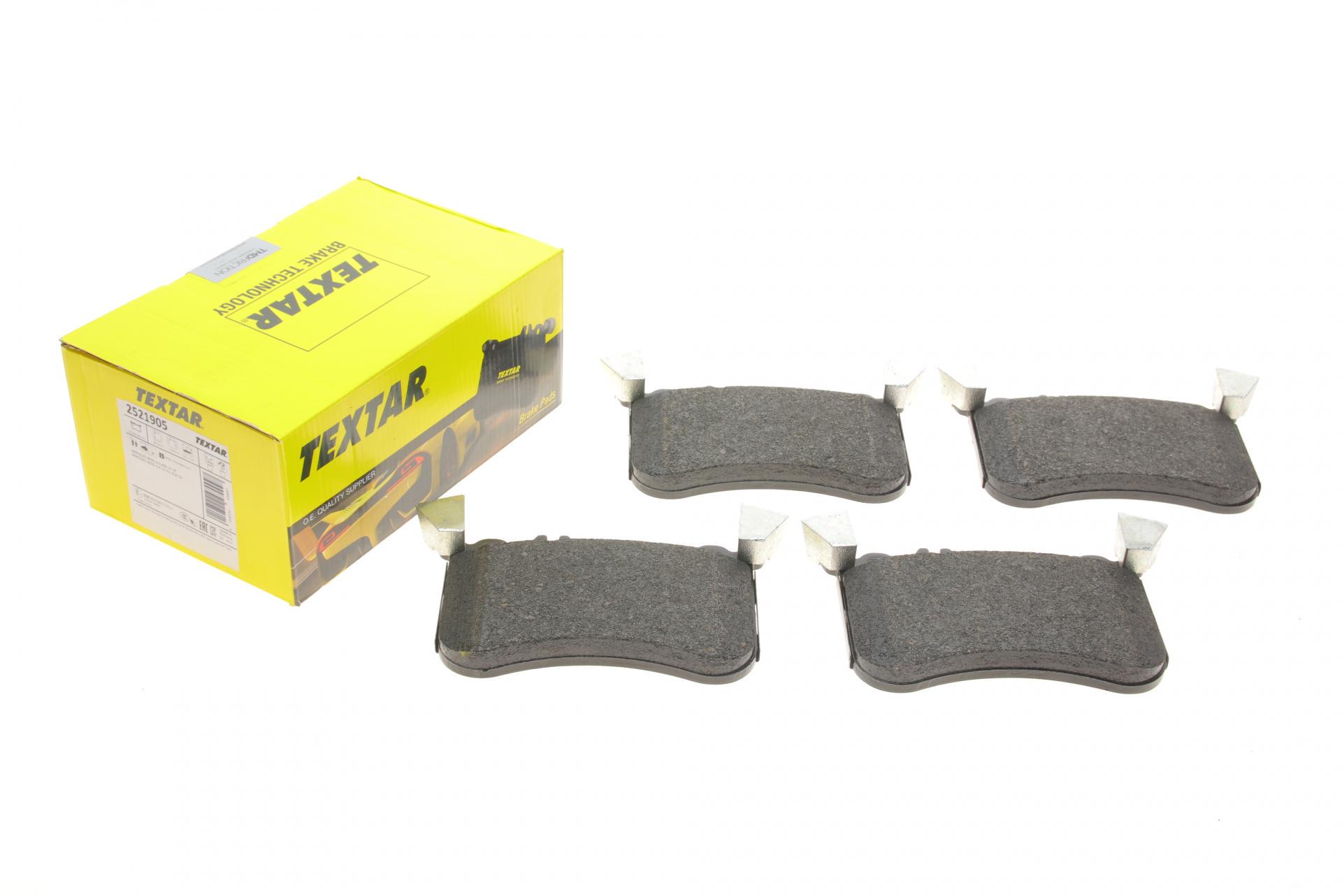 Колодки тормозные передние TEXTAR MB A-class W176/CLA X117 13-19/GLA X156 14- Brembo (2521905 TEXTAR)