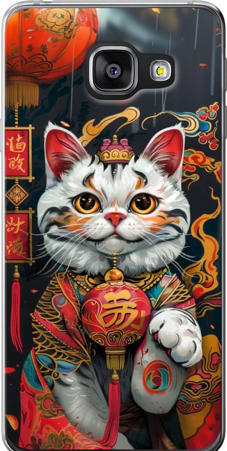 Чехол на Samsung Galaxy A3 (2016) A310F China Cat v2 (6135t-159-42517)