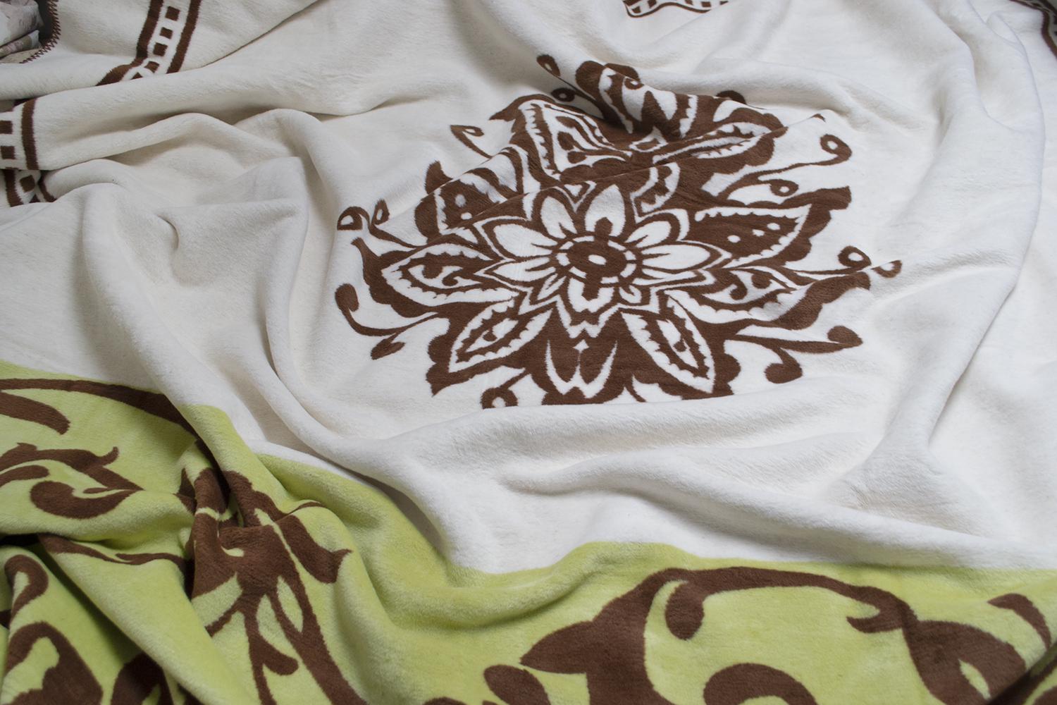 Плед Lotus Saray хлопок 200х220 см Коричневый - фото 5 Плед Lotus Saray хлопок 200х220 см Коричневый - фото 5