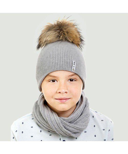 Шапка детская Elf Хуго р. 50 Серый (OK001759)