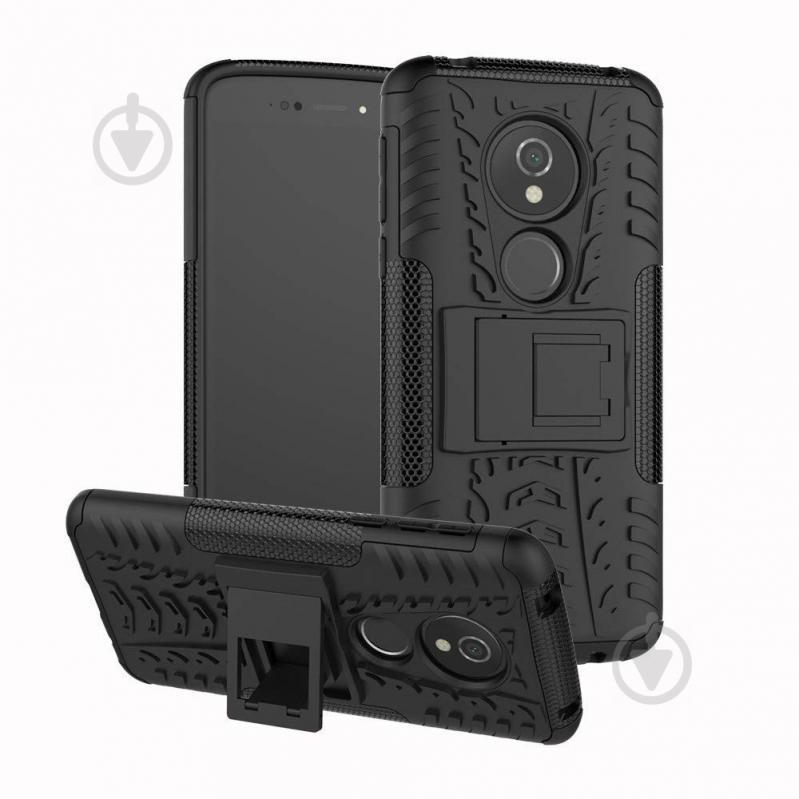 Чохол Armor Case для Motorola Moto E5 Play XT1921 Чорний (hub_eVwy10585) - фото 2